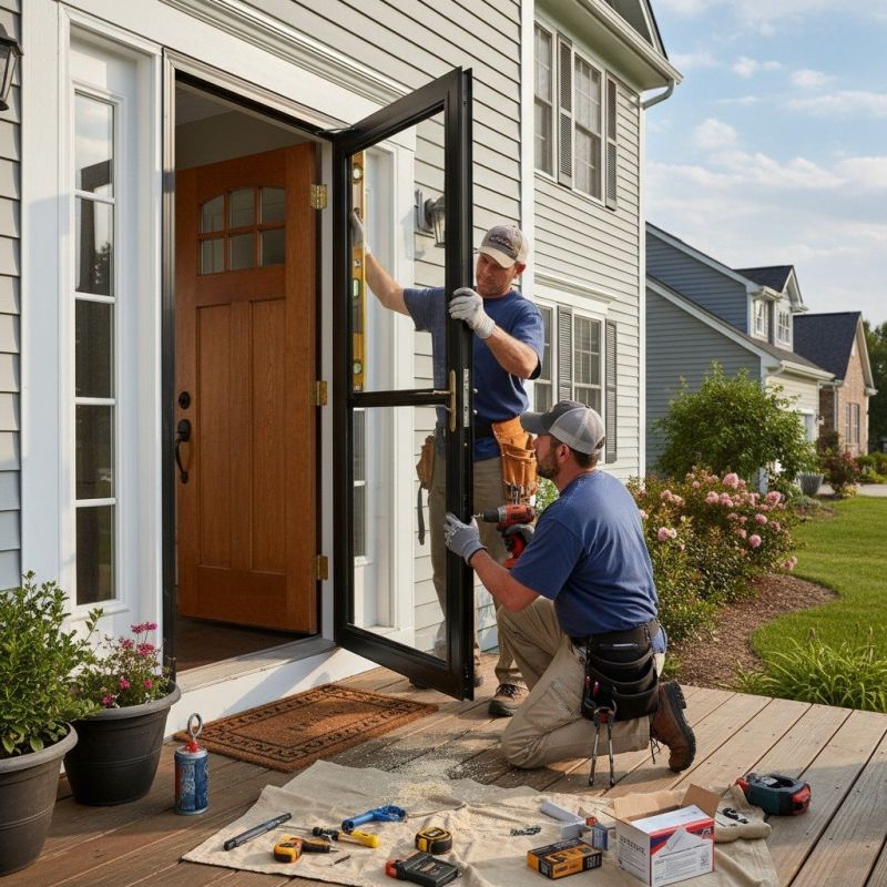 Storm Door Installation